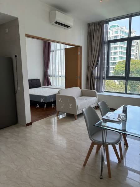 Viz at Holland, 221 Queensway, Tanglin / Holland / Bukit Timah, 1 Bedroom, 495 sqft, Condominium For Rent, by Khairan Fairuzal Kassim, 60229439 - Living Room - PropertyGuru.com.sg