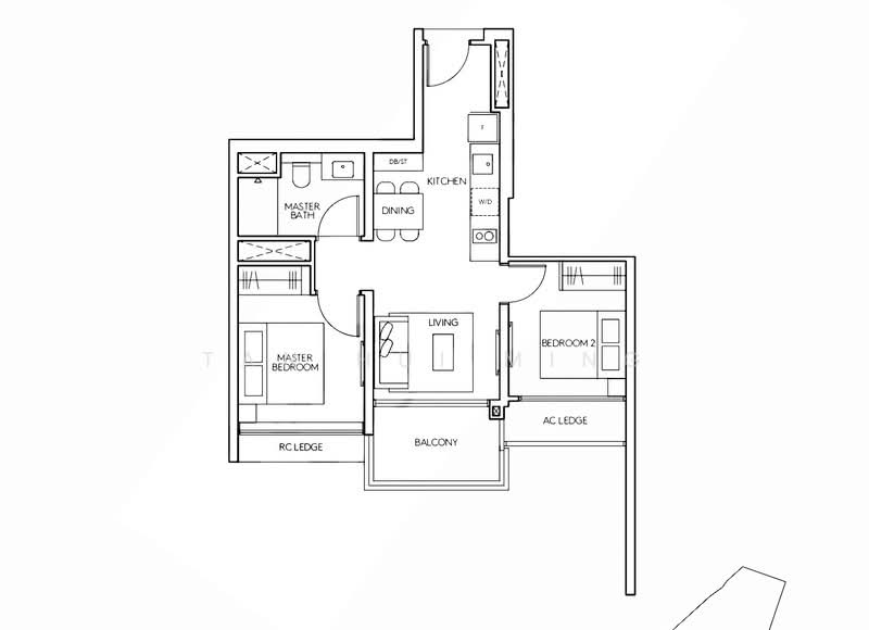 AMO Residence, 23 Ang Mo Kio Rise, 2 Bedrooms, 614 sqft, Condominium For Sale, by Tan Hui Ming, 60229589 - PropertyGuru.com.sg