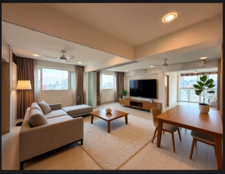 25 Telok Blangah Crescent HDB Flat For Sale at S$ 858,000 | PropertyGuru Singapore - Living Room