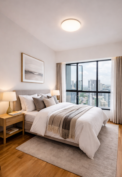 Verticus Condominium For Sale at S$ 1,988,888 | PropertyGuru Singapore - Bedroom (Illustrative)