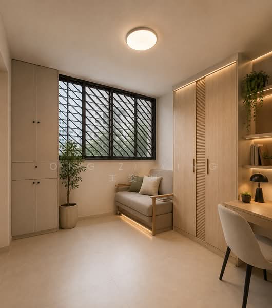 386 Yishun Ring Road, 386 Yishun Ring Road, 3 Bedrooms, 1,119 sqft, HDB Flat For Sale, by Ong Zi Ying 王姿穎, 60231597 - ID impression - study/home office - PropertyGuru.com.sg
