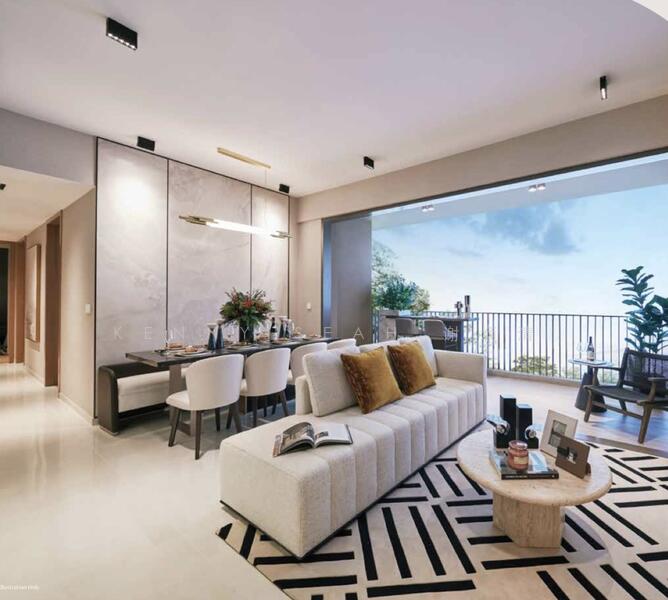 Kassia Condominium For Sale at S$ 2,522,000 | PropertyGuru Singapore - Living Room