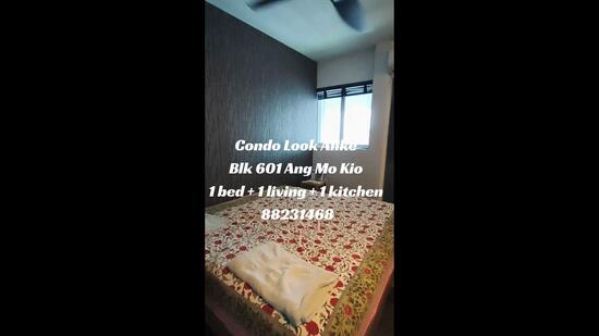 601 Ang Mo Kio Avenue 5, 601 Ang Mo Kio Avenue 5, 1 Bedroom, 699 sqft, HDB Flat For Rent, by Candy Peck, 60232399 - PropertyGuru.com.sg