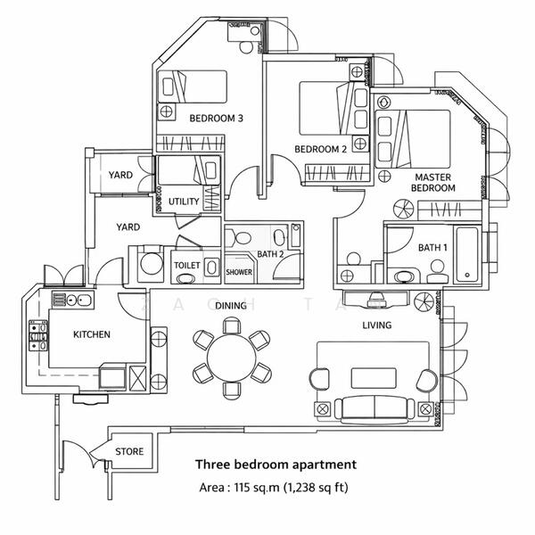 Simsville Condominium For Sale at S$ 1,799,999 | PropertyGuru Singapore