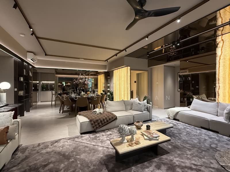 River Modern Condominium For Sale at S$ 5,550,000 | PropertyGuru Singapore - Living Room