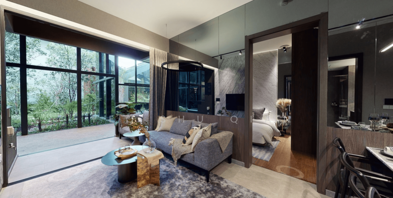 River Modern Condominium For Sale at S$ 3,330,000 | PropertyGuru Singapore - Living Room