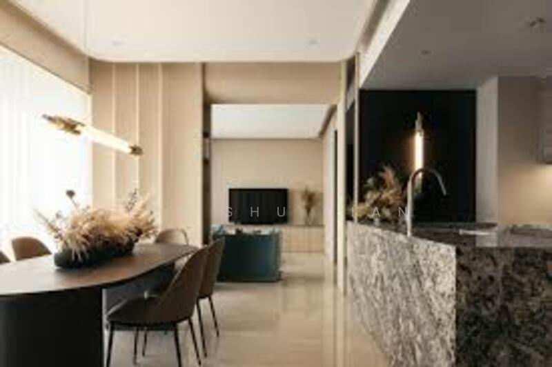 River Modern Condominium For Sale at S$ 3,330,000 | PropertyGuru Singapore - Dining Room