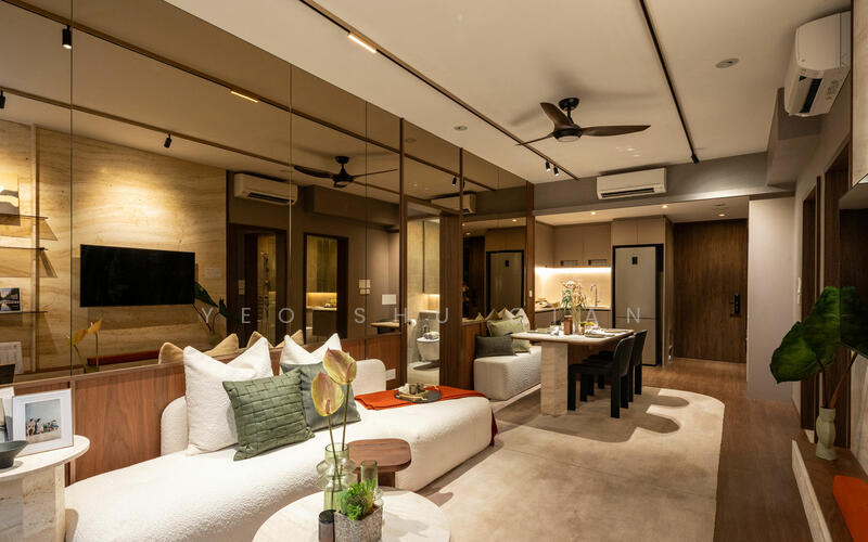 River Modern Condominium For Sale at S$ 4,588,000 | PropertyGuru Singapore - Living Room