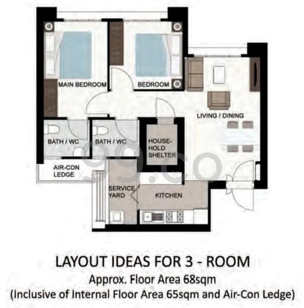 For Rent 95C Henderson Road