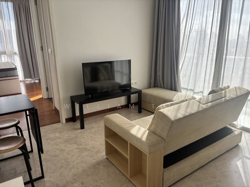 Leicester Suites, 10 Leicester Road, 1 Bedroom, 420 sqft, Condominium For Rent, by William Tay, 60232790 - Living Room - PropertyGuru.com.sg