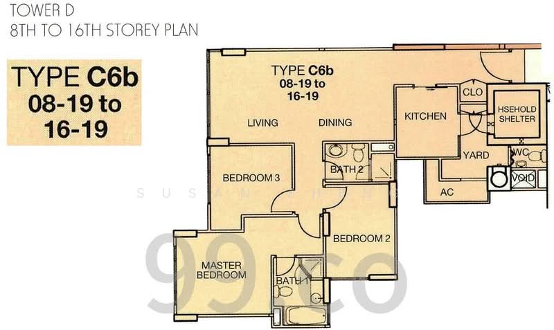 Blue Horizon, 23 West Coast Crescent, 3 Bedrooms, 1,152 sqft, Condominium For Rent, by Susan Zheng, 60233275 - PropertyGuru.com.sg