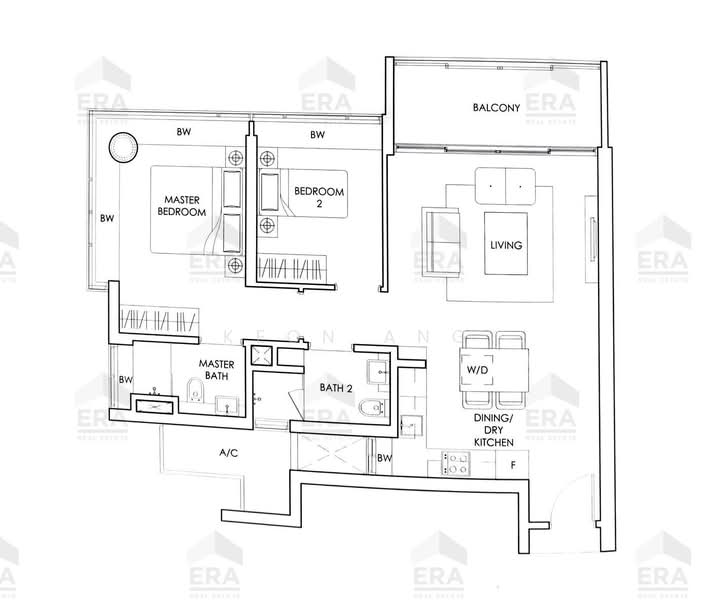 Soleil @ Sinaran, 2 Sinaran Drive, 2 Bedrooms, 958 sqft, Condominium For Rent, by Keon Ang, 60233361 - PropertyGuru.com.sg
