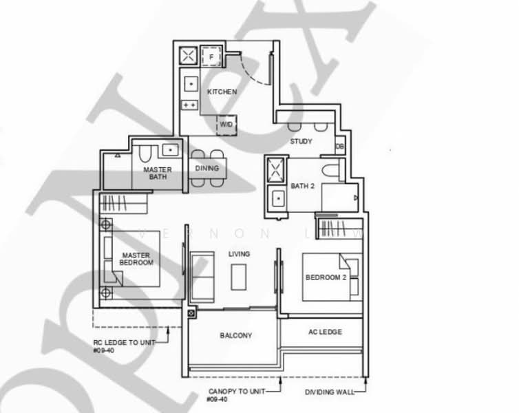 Forett at Bukit Timah, 34A Toh Tuck Road, 2 Bedrooms, 678 sqft, Condominium For Rent, by Vernon Low, 60233782 - PropertyGuru.com.sg