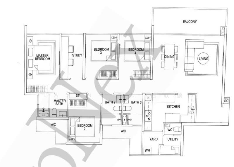 SkyPark Residences, Sembawang Drive, 5 Bedrooms, 1,528 sqft, Executive Condominium For Rent, by Laven Loo 吕欣颐, 60234070 - PropertyGuru.com.sg