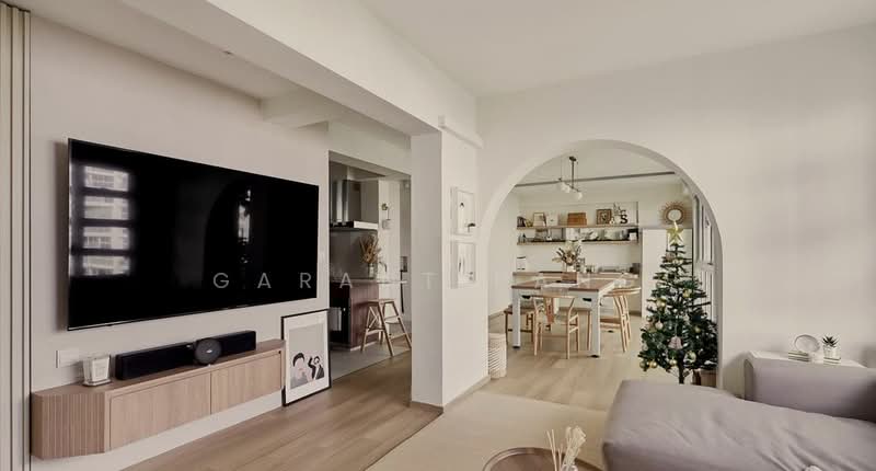 268B Punggol Field HDB Flat For Sale at S$ 790,000 | PropertyGuru Singapore - Living Room