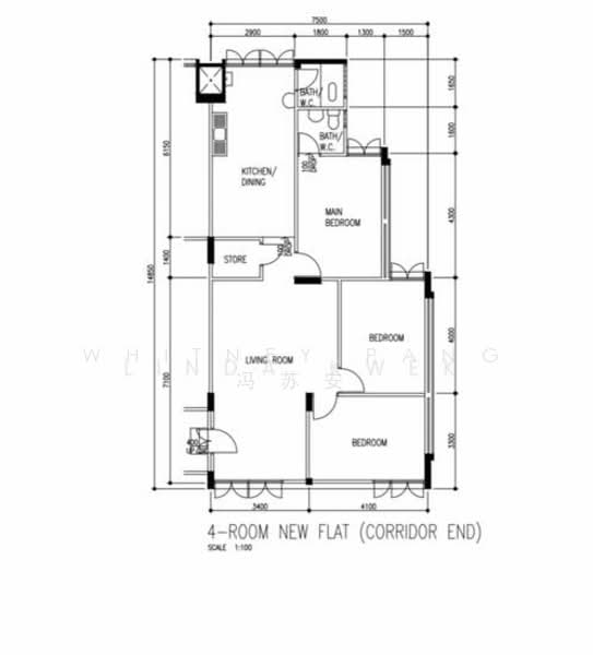6 Saint George's Lane HDB Flat For Sale at S$ 680,000 | PropertyGuru Singapore