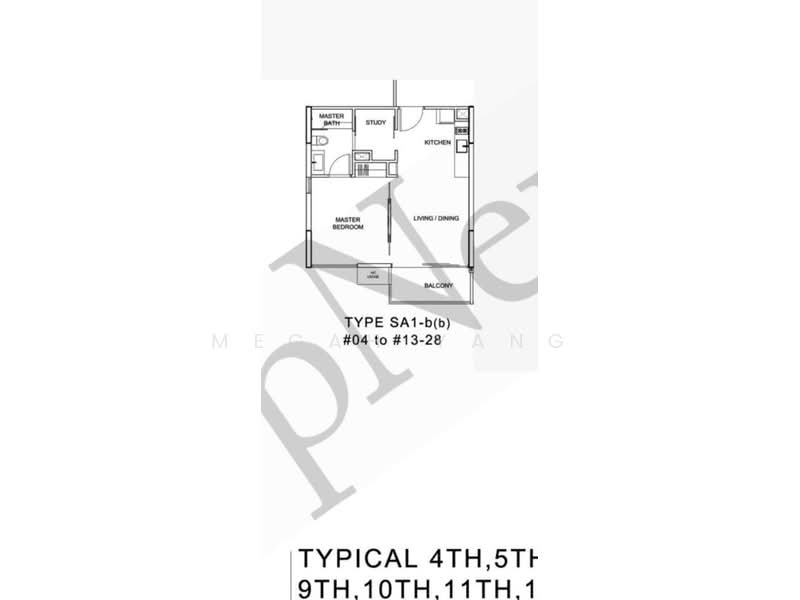 Watertown, 69 Punggol Central, 1 Bedroom, 524 sqft, Apartment For Rent, by Megah Yang, 60235750 - PropertyGuru.com.sg