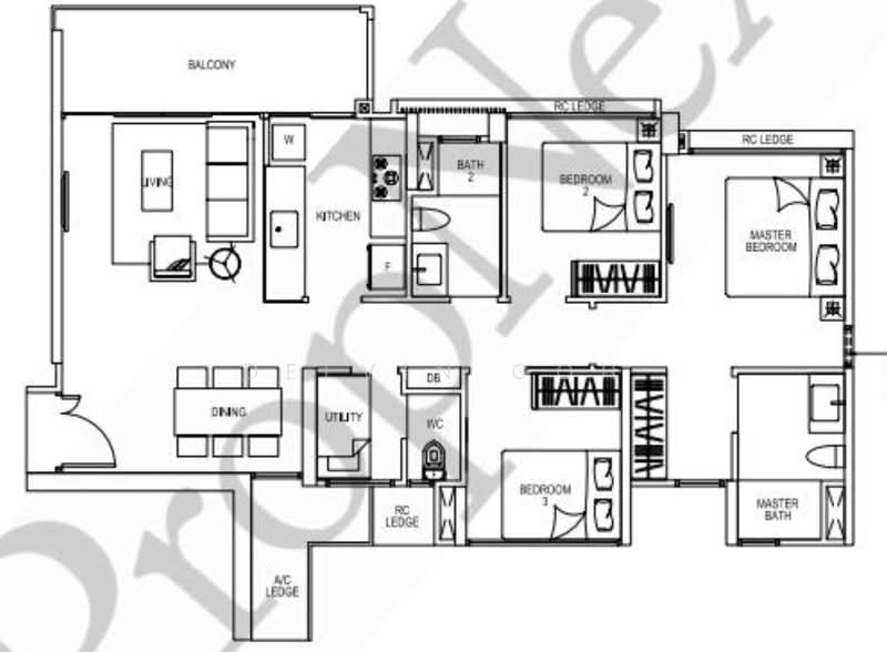Bellewaters Executive Condominium For Sale at S$ 1,790,000 | PropertyGuru Singapore