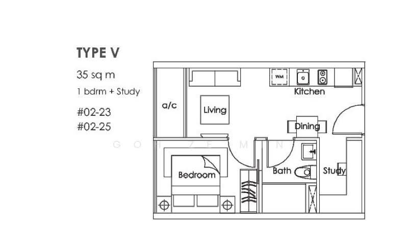 Vibes @ East Coast, 308 Telok Kurau Road, 1 Bedroom, 377 sqft, Apartment For Rent, by Goh Ze Min, 60236241 - PropertyGuru.com.sg