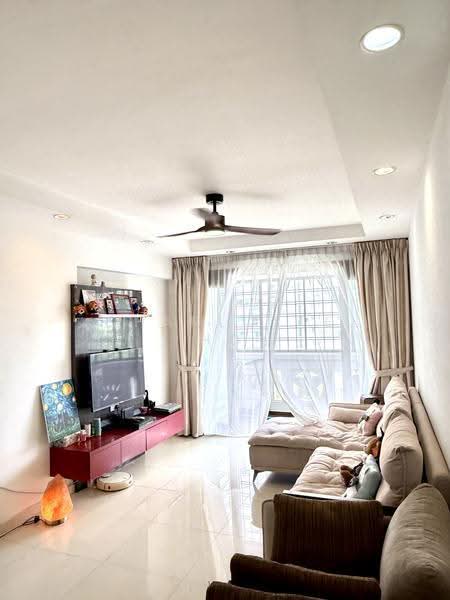 Orchid Park Condominium, 85 Yishun Street 81, Sembawang / Yishun, 3 Bedrooms, 1,206 sqft, Condominium For Sale, by Charlotte Ho, 60236264 - Living Room - PropertyGuru.com.sg