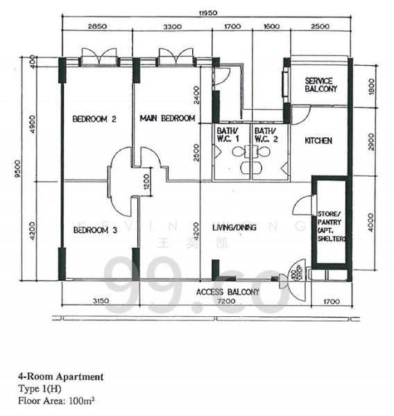 62 Lorong 4 Toa Payoh, 62 Lorong 4 Toa Payoh, Balestier / Toa Payoh, 3 Bedrooms, 1,076 sqft, HDB Flat For Sale, by Kevin Wong 王奕凯, 60236440 - PropertyGuru.com.sg