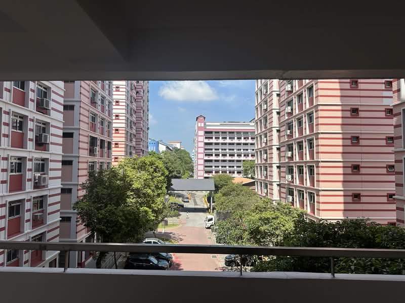 Main door facing unblock view