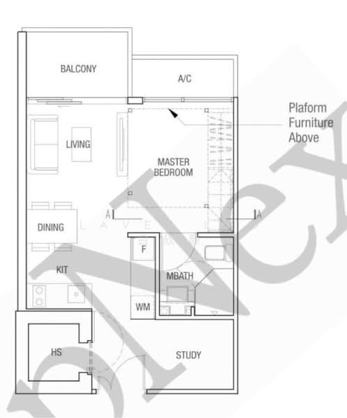 Midtown Residences, 1189 Upper Serangoon Road, 1 Bedroom, 452 sqft, Condominium For Rent, by Laven Loo 吕欣颐, 60236685 - PropertyGuru.com.sg