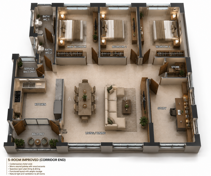 652 Jalan Tenaga, 652 Jalan Tenaga, 4 Bedrooms, 1,345 sqft, HDB Flat For Sale, by Faith Quek, 60237465 - PropertyGuru.com.sg