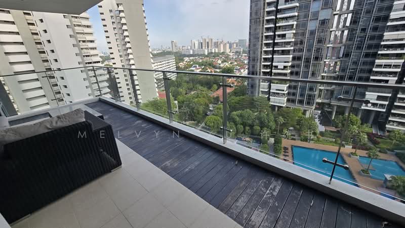 The Trizon, 8 Ridgewood Close, 3 Bedrooms, 1,550 sqft, Condominium For Rent, by Melvyn Xu 许统书, 60237519 - Balcony - PropertyGuru.com.sg