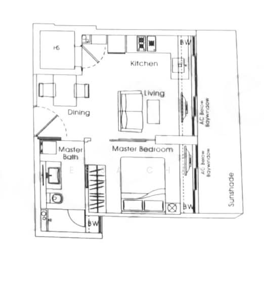 The Axis, 47 Mandalay Road, 1 Bedroom, 398 sqft, Apartment For Rent, by Tessa Chan, 60237806 - PropertyGuru.com.sg