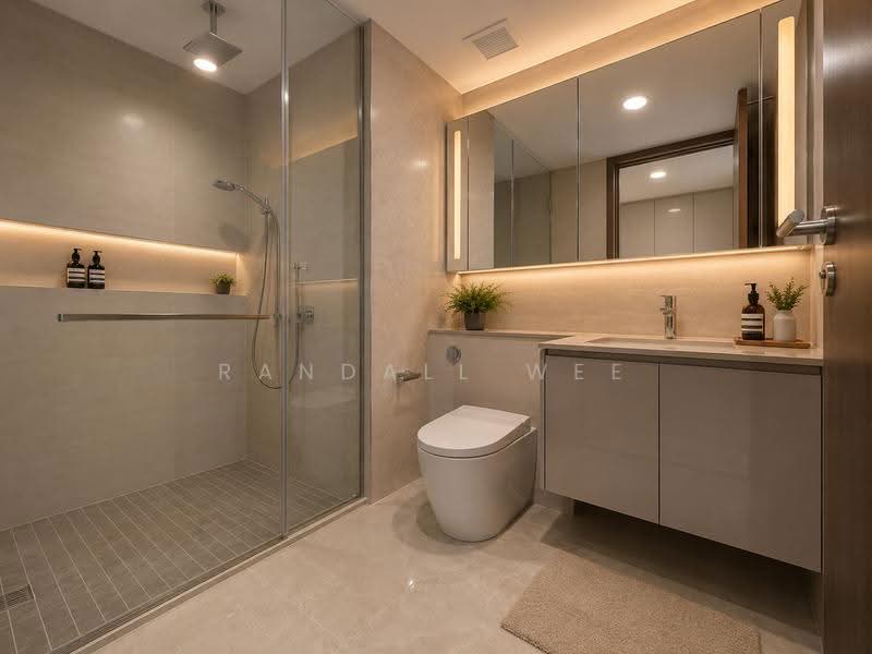 Parc Esta, 914 Sims Avenue, Eunos / Geylang / Paya Lebar, 1 Bedroom, 420 sqft, Condominium For Sale, by Randall Wee, 60238579 - Bathroom - PropertyGuru.com.sg
