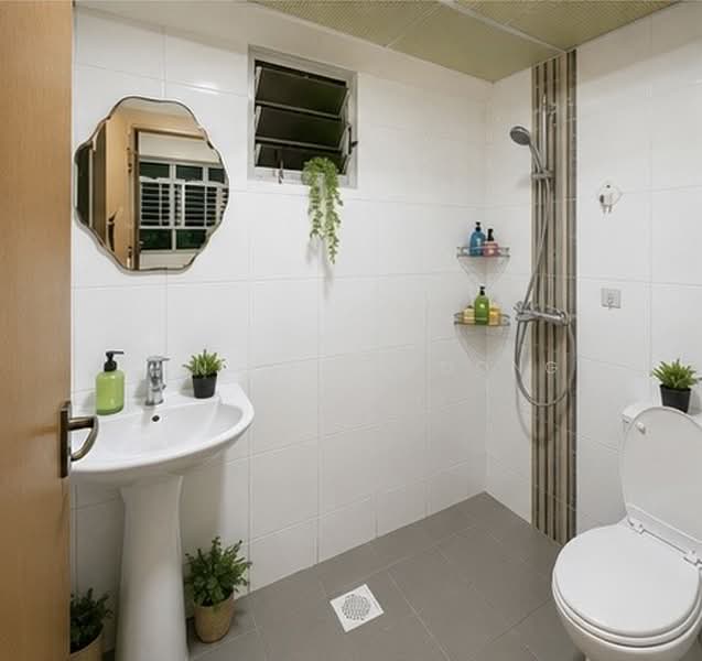 665C Punggol Drive, 665C Punggol Drive, 3 Bedrooms, 1,001 sqft, HDB Flat For Sale, by Wong Mei Foong, 60238642 - Bathroom - PropertyGuru.com.sg