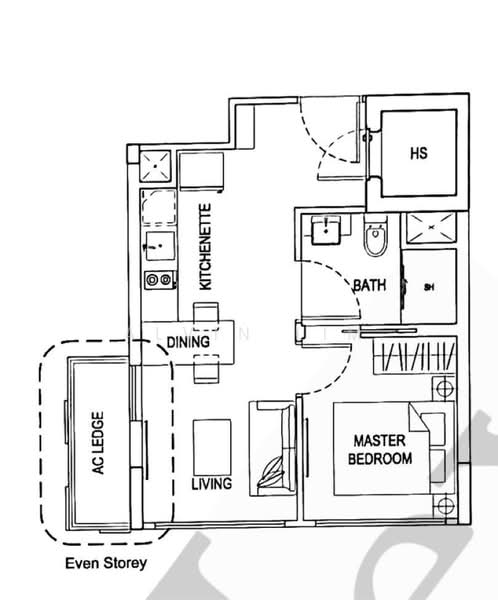 The Hillford Condominium For Sale at S$ 608,000 | PropertyGuru Singapore