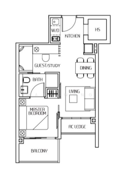 Stellar RV, 408 River Valley Road, 1 Bedroom, 452 sqft, Condominium For Rent, by Maxx Wong, 60239611 - PropertyGuru.com.sg