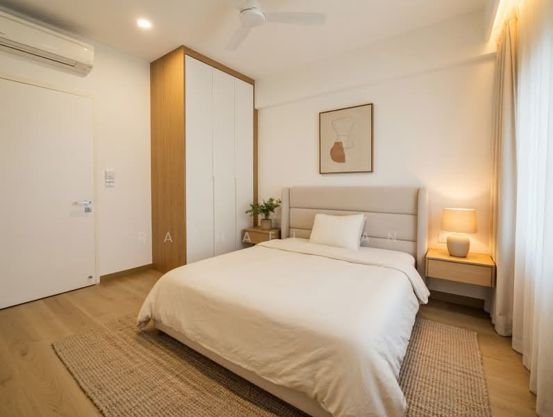 Hijauan Apartment For Sale at S$ 2,180,000 | PropertyGuru Singapore - Bedroom (generated image)