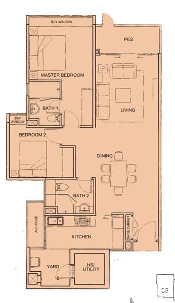 The Sensoria, 1 Jalan Ulu Sembawang, 2 Bedrooms, 1,098 sqft, Condominium For Rent, by Simon Neo, 60240062 - PropertyGuru.com.sg