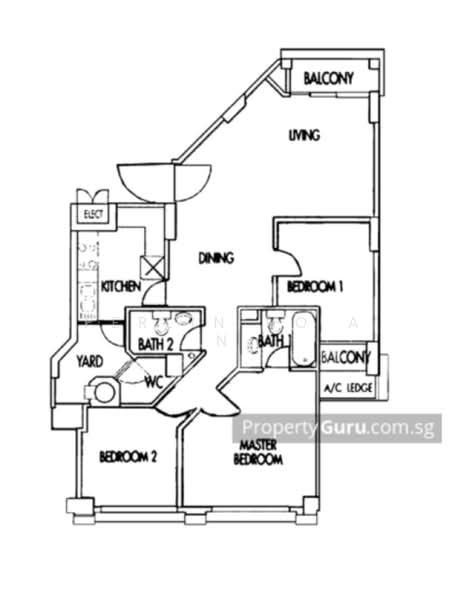 Santa Fe Mansions Apartment For Sale at S$ 1,998,000 | PropertyGuru Singapore