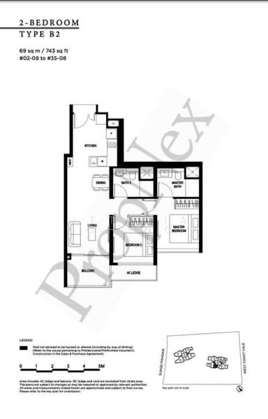 Twin VEW, 91 West Coast Vale, 2 Bedrooms, 743 sqft, Condominium For Rent, by Leticia Ching, 60240145 - PropertyGuru.com.sg