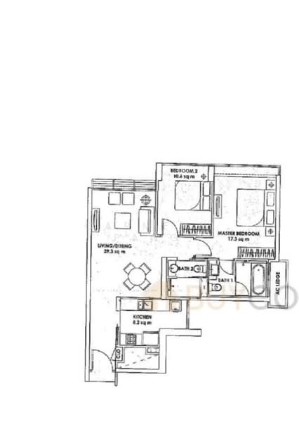 City Square Residences, 2 Kitchener Link, 2 Bedrooms, 840 sqft, Condominium For Rent, by Carmenn Pang, 60240180 - PropertyGuru.com.sg