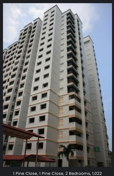 1 Pine Close, 1 Pine Close, 2 Bedrooms, 1,022 sqft, HDB Flat For Rent, by KC Chong, 60240265 - PropertyGuru.com.sg