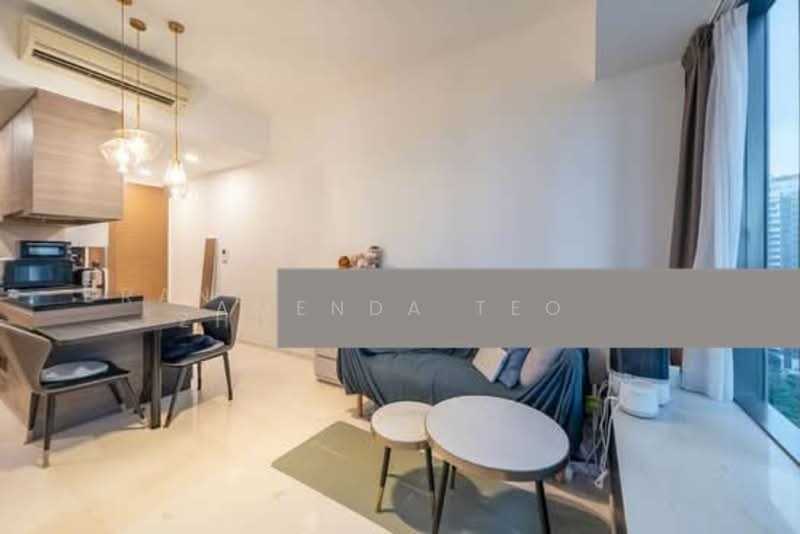 8 Saint Thomas Condominium For Sale at S$ 1,699,999 | PropertyGuru Singapore - Living Room