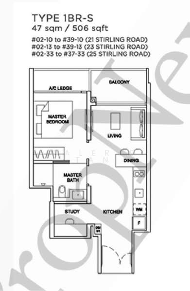 Stirling Residences Condominium For Sale at S$ 1,190,000 | PropertyGuru Singapore