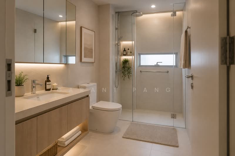 The Minton, 8A Hougang Street 11, 2 Bedrooms, 980 sqft, Condominium For Sale, by Garant Pang, 60240815 - Bathroom - PropertyGuru.com.sg