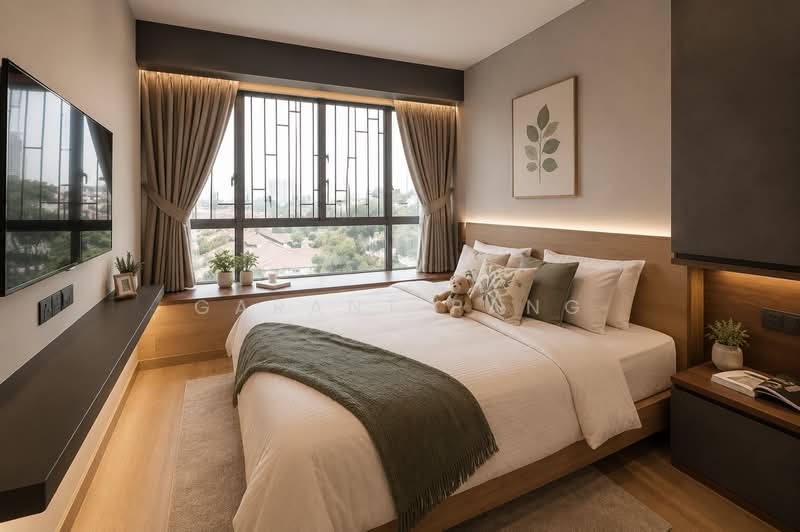The Minton, 8A Hougang Street 11, 2 Bedrooms, 980 sqft, Condominium For Sale, by Garant Pang, 60240815 - Bedroom - PropertyGuru.com.sg