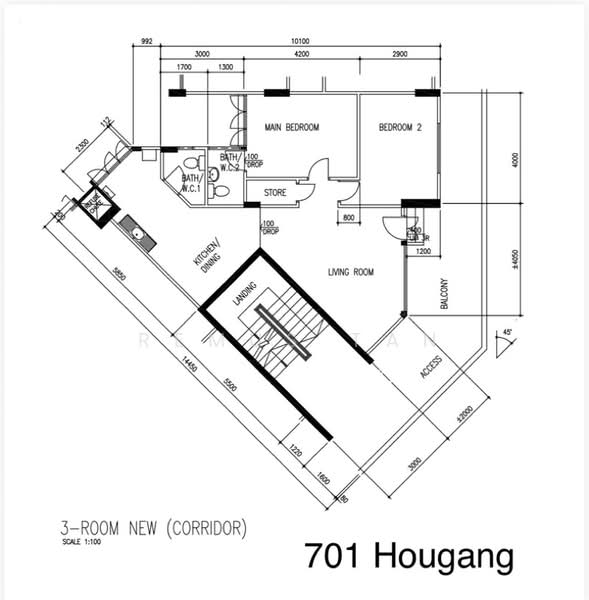 701 Hougang Avenue 2 HDB Flat For Sale at S$ 435,000 | PropertyGuru Singapore