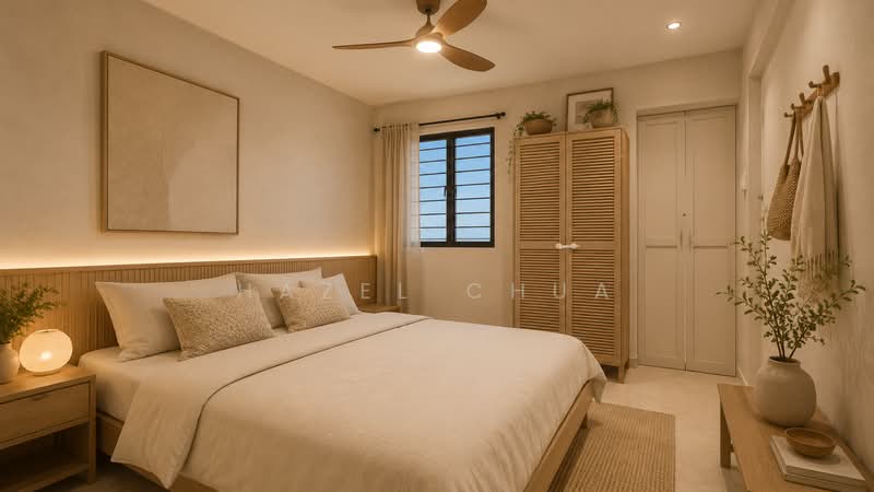 312 Ubi Avenue 1, 312 Ubi Avenue 1, 2 Bedrooms, 688 sqft, HDB Flat For Sale, by Hazel Chua, 60241556 - Bedroom - PropertyGuru.com.sg