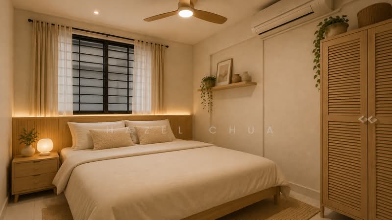 312 Ubi Avenue 1, 312 Ubi Avenue 1, 2 Bedrooms, 688 sqft, HDB Flat For Sale, by Hazel Chua, 60241556 - Bedroom - PropertyGuru.com.sg
