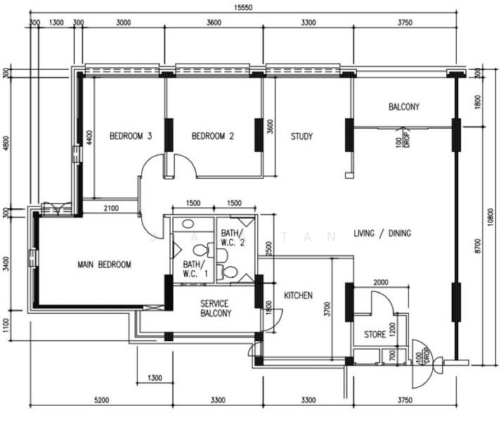 For Sale 851 Hougang Central
