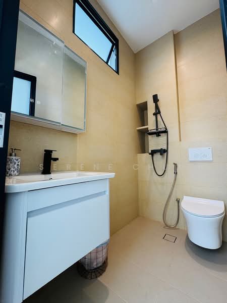 Near Kovan MRT within 250m (3-4min walk), 9 SIMON ROAD, Room Rental, 100 sqft, Shophouse For Rent, by Serene Chua, 60241636 - Common Bathroom - sharing by 2 tenants - PropertyGuru.com.sg