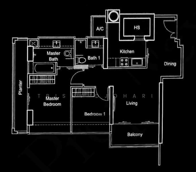 Domus, 8 Irrawaddy Road, 2 Bedrooms, 904 sqft, Condominium For Rent, by Trisni Djohari, 60241821 - PropertyGuru.com.sg
